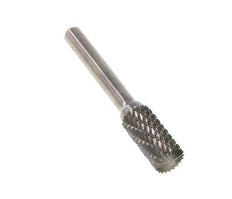 ZYA-S Zylinder mit 10 mm Hartmetallfräser im Endschnitt
