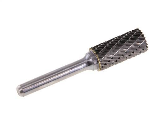 ZYA-S Zylinder mit 12 mm Hartmetallfräser im Endschnitt