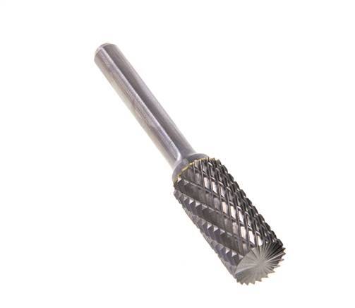 ZYA-S Zylinder mit 12 mm Hartmetallfräser im Endschnitt