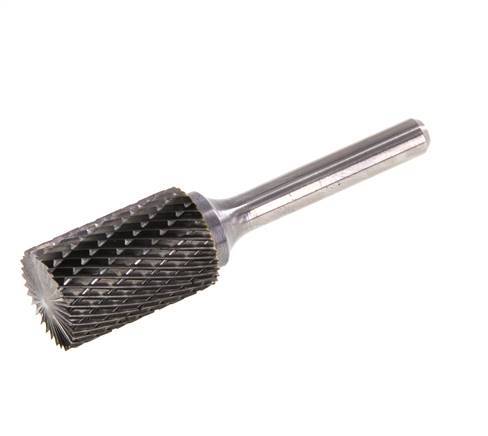 ZYA-S Zylinder mit 16 mm Hartmetallfräser im Endschnitt