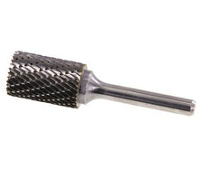 ZYA-S Zylinder mit 16 mm Hartmetallfräser im Endschnitt