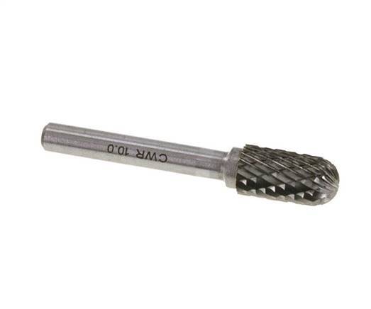 WRC Kugelfräser in Zylinderform 10 mm Hartmetallfräser
