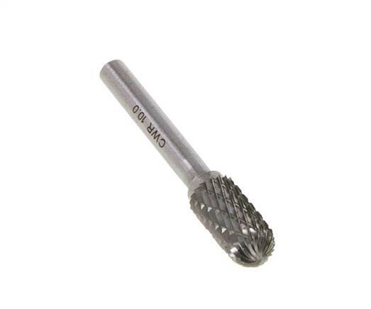 WRC Kugelfräser in Zylinderform 10 mm Hartmetallfräser