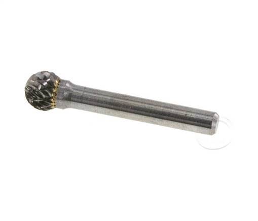 KUD Hartmetallfräser rund/kugelförmig 10 mm