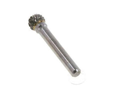 KUD Hartmetallfräser rund/kugelförmig 10 mm