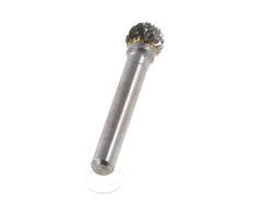 KUD Hartmetallfräser rund/kugelförmig 10 mm