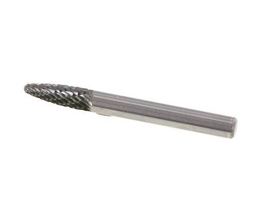 RBF Rundschaftfräser baumförmig 6 mm Hartmetallfräser