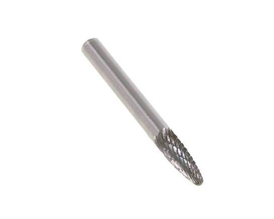 RBF Rundschaftfräser baumförmig 6 mm Hartmetallfräser