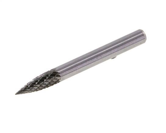 SPG Pointed Tree Shaped 6 mm Carbide Burr