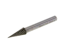 SKM Spitzkegelförmiger 8 mm Hartmetallfräser