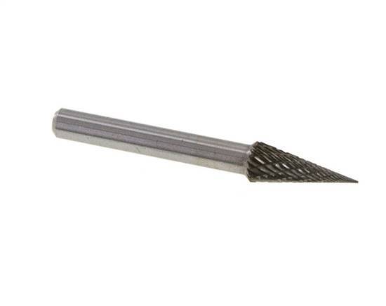 SKM Spitzkegelförmiger 8 mm Hartmetallfräser