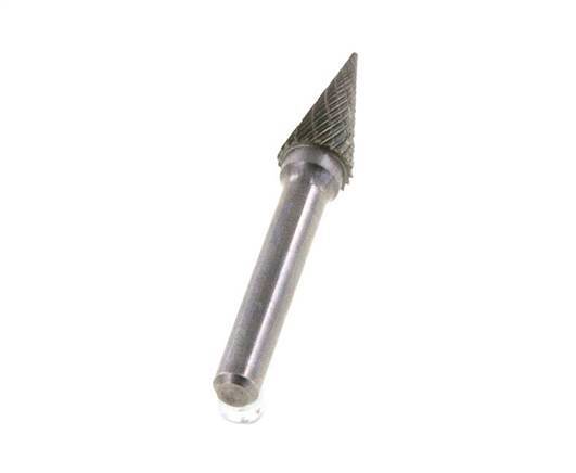 SKM Spitzkegelförmiger 10 mm Hartmetallfräser