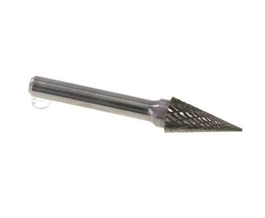 SKM Spitzkegelförmiger 10 mm Hartmetallfräser