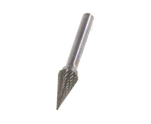 SKM Spitzkegelförmiger 10 mm Hartmetallfräser