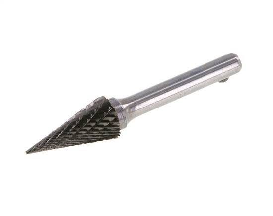 SKM Spitzkegelförmiger 12 mm Hartmetallfräser