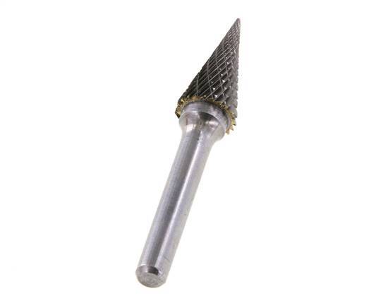 SKM Spitzkegelförmiger 12 mm Hartmetallfräser