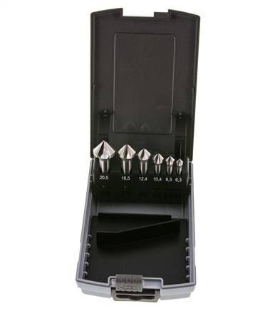 RUKO HSS 6-teiliger Senker-Satz 6,3 bis 20,5 mm