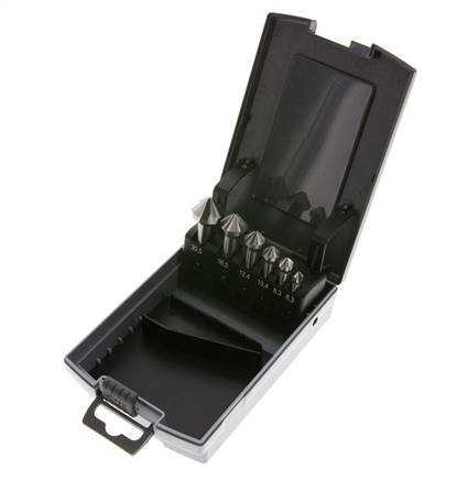 RUKO HSS-E 6-teiliger Senker-Satz 6,3 bis 20,5 mm