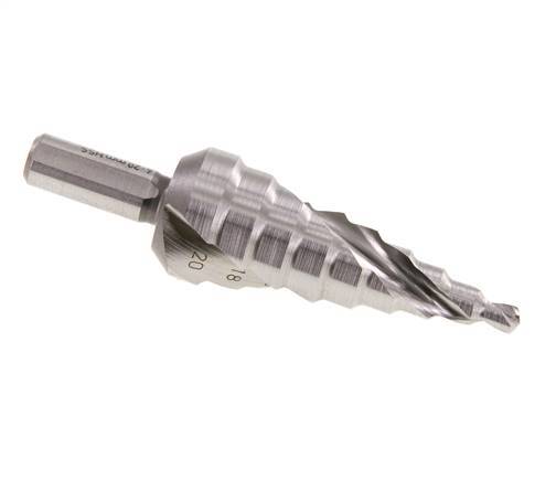 RUKO HSS Step Drill With Spiral Flute Size 1