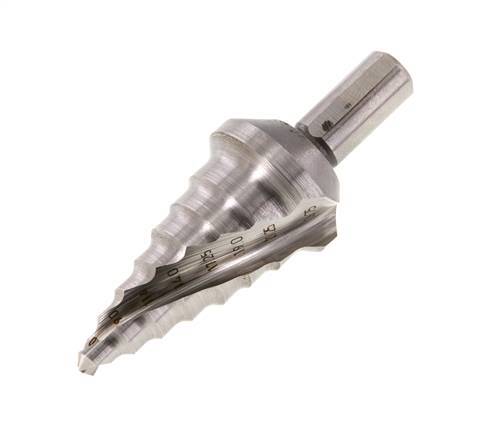 RUKO HSS Stufenbohrer mit Spiralnute Größe 4