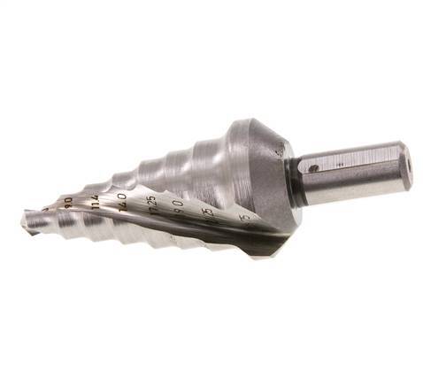 RUKO HSS Step Drill With Spiral Flute Size 4