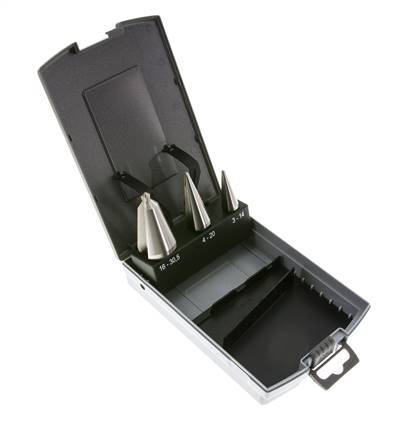 RUKO HSS 3-teiliger Blechbohrer-Satz Größe 1 2 3