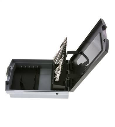 RUKO HSS-Stufenbohrer-Satz 3-teilig Größe 0/9 1 2