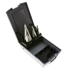 RUKO HSS-Stufenbohrer-Satz 3-teilig Größe 0/9 1 2