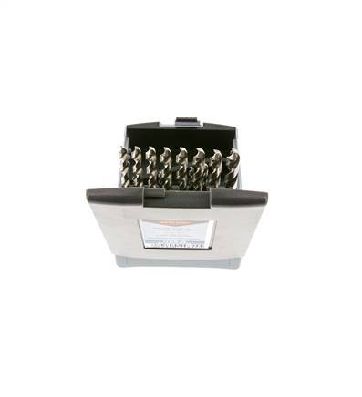19-teiliger Spiralbohrer-Satz DIN 338 N HSS-G 1 - 10 mm