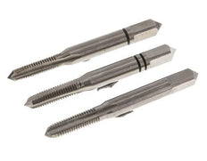 3-teiliger Handgewindebohrer M 5x0,80 Regelgewinde (DIN 352)