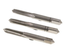 3-teiliger Handgewindebohrer M 6x1,00 Regelgewinde (DIN 352)