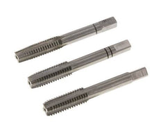 3-teiliger Handgewindebohrer M 8x1,25 Regelgewinde (DIN 352)