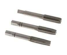 3-teiliger Handgewindebohrer M 8x1,25 Regelgewinde (DIN 352)