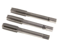 3-teiliger Handgewindebohrer M 10x1,50 Regelgewinde (DIN 352)
