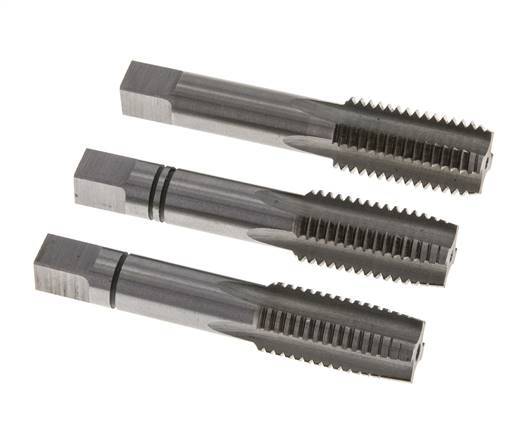 3-teiliger Handgewindebohrer M 16x2,00 Regelgewinde (DIN 352)