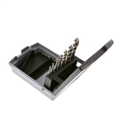 7-teiliger M3-M12 Gewindeschneidsatz HSS-E Blindbohrung