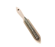 Kehlnahtbürste Edelstahldraht glatt