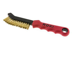 Bremssattelbürste Messingdraht geriffelt