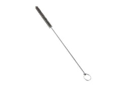 Rohrbürste mit Öse 10 mm Stahldraht geriffelt