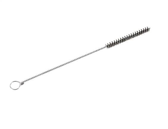 Rohrbürste mit Öse 10 mm Stahldraht geriffelt