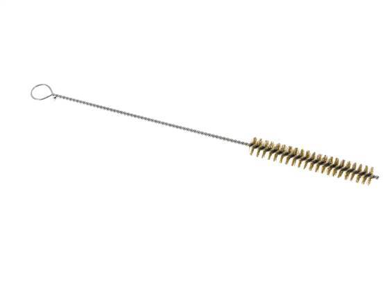 Rohrbürste mit Öse 15 mm Messingdraht geriffelt