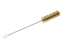 Rohrbürste mit Öse 30 mm Messingdraht geriffelt