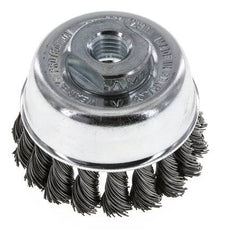 Topfbürste 65 mm (M 14X2) Stahldraht 0,5 mm (18xGeflecht)