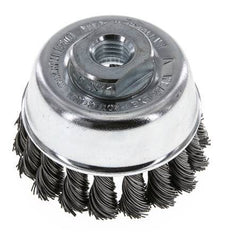 Topfbürste 65 mm (M 14X2) Stahldraht 0,5 mm (18xGeflecht)