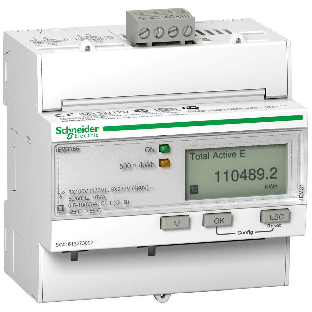 Schneider Electric Acti 9 Elektrizitätszähler - A9MEM3165