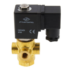 Magnetventil TP-DA 1/8'' 3/2 Wege NC Messing FKM 0-9bar 12V DC