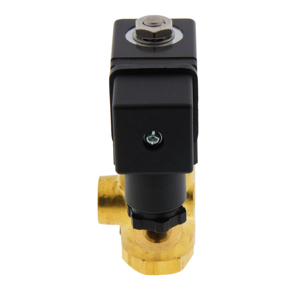 Magnetventil TP-DA 1/8'' 3/2 Wege NC Messing FKM 0-9bar 12V DC