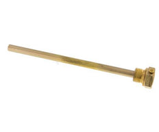 Kupferlegierung G 1/2 Zoll Bolzenbefestigung Tauchhülse für 200mm Schaft Max 160°C und 6 Stäbe