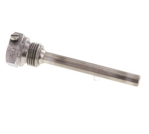 Stahl St35 G 1/2 Zoll Schutzrohr für 100mm Schaft Max 600°C und 25 bar