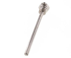 Schutzrohr aus Edelstahl G 1/2 Zoll mit Bolzenbefestigung für 160-mm-Schaft Max. 600°C und 25 bar